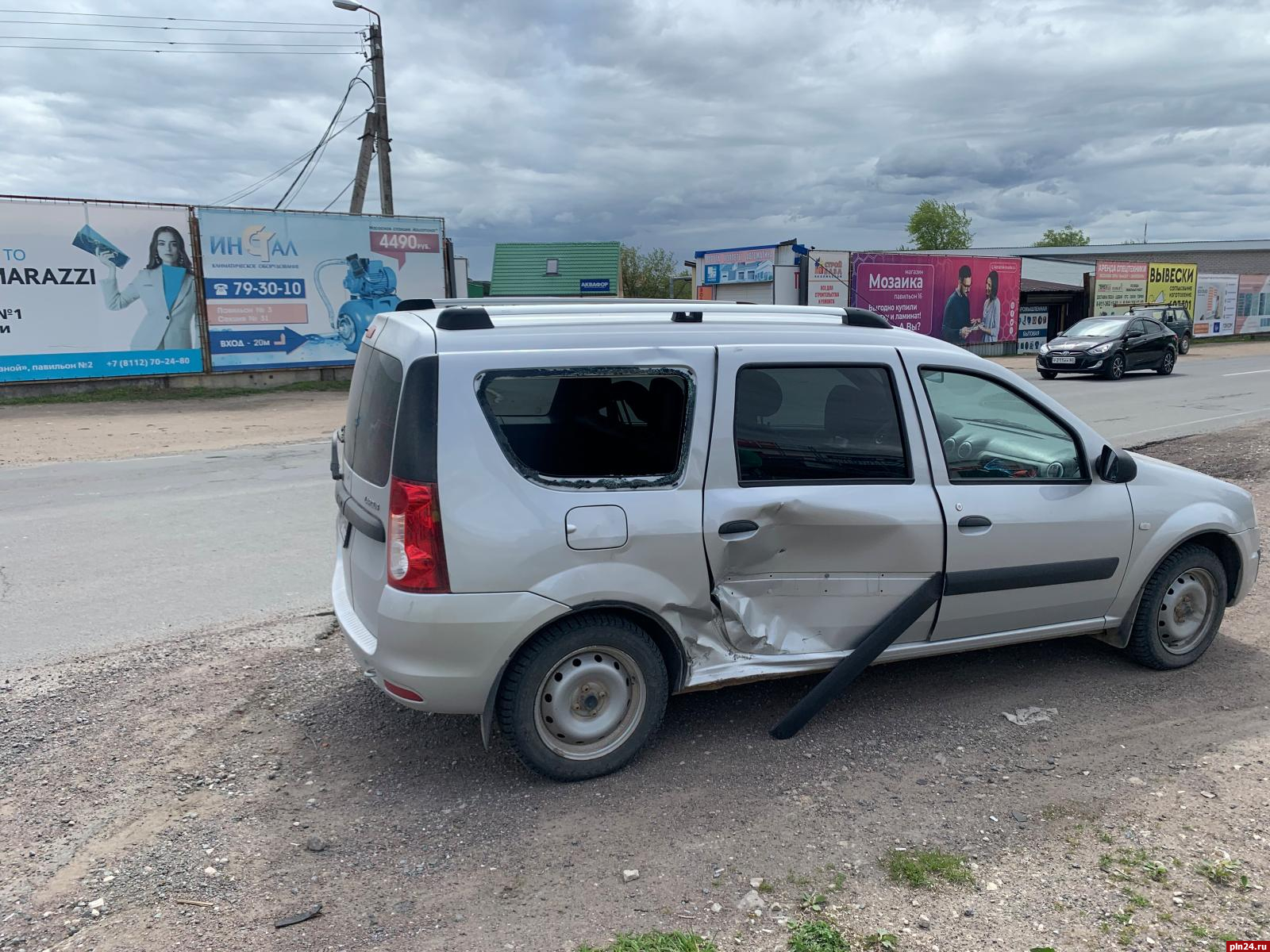 ГИБДД оштрафовала обоих участников ДТП с мотоциклом на Алмазной |  17.05.2022 | Псков - БезФормата