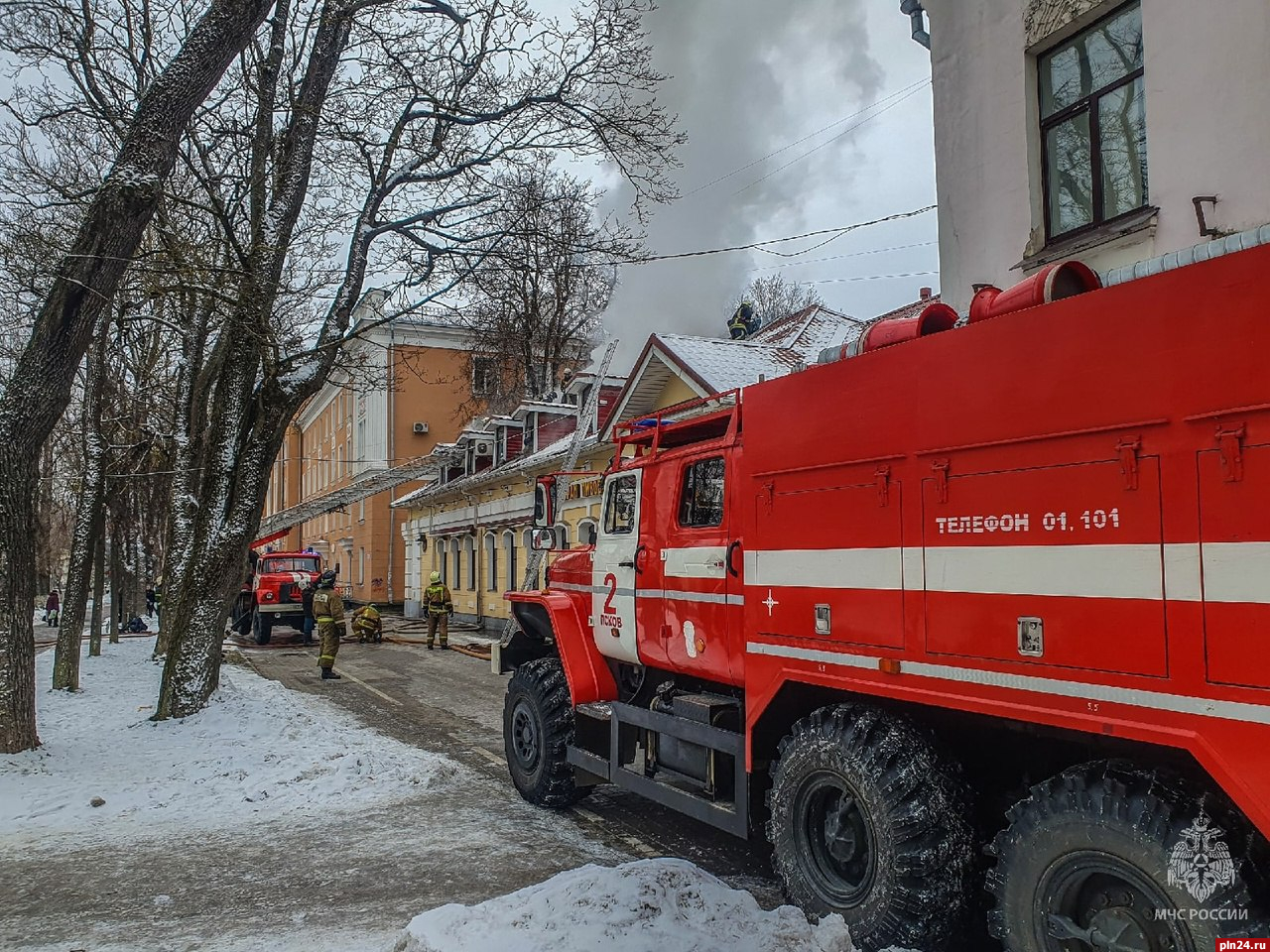 Причину очередного пожара в пивном ресторане устанавливают в Пскове |  09.01.2023 | Псков - БезФормата