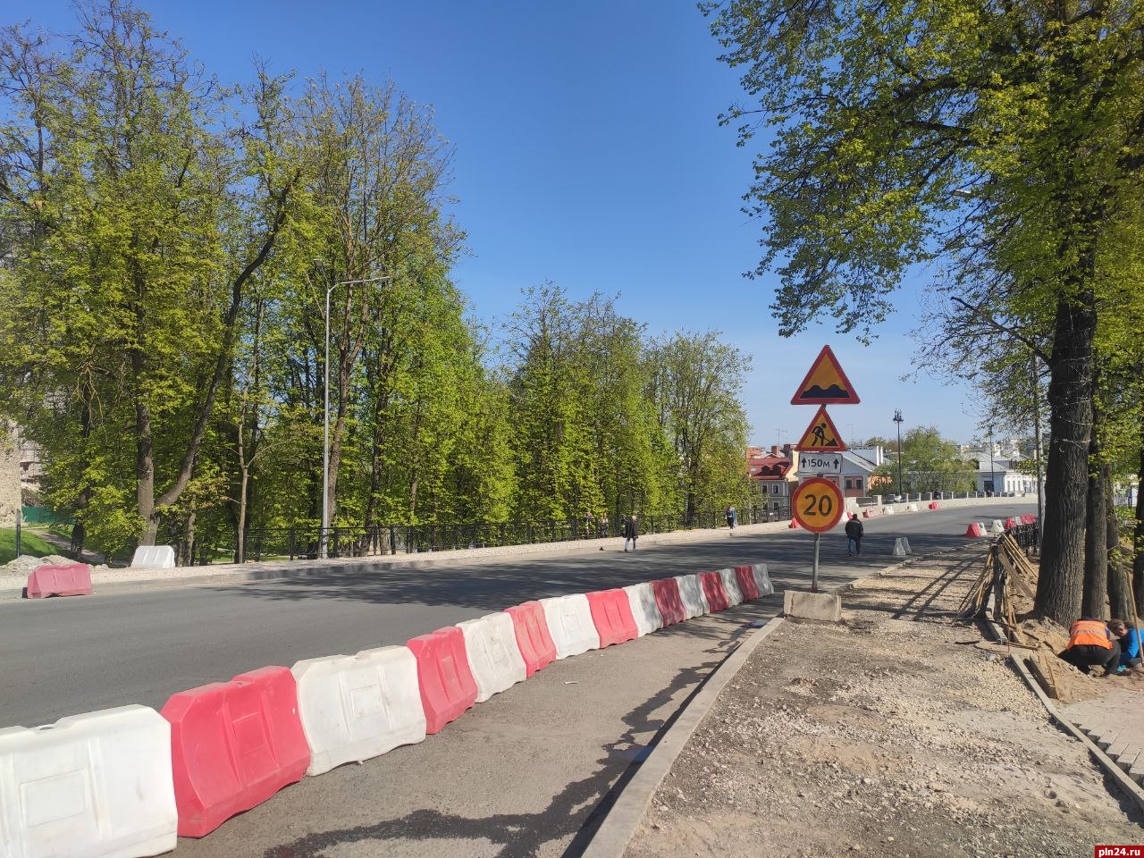 Перекрытие троицкого моста 22 июня