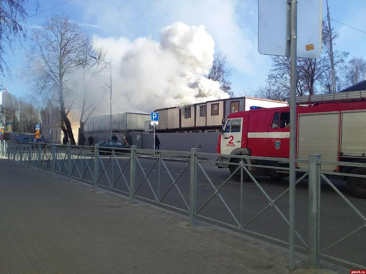 Фото ленты после пожара в томске