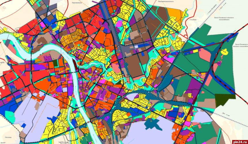 План застройки пскова до 2030 года