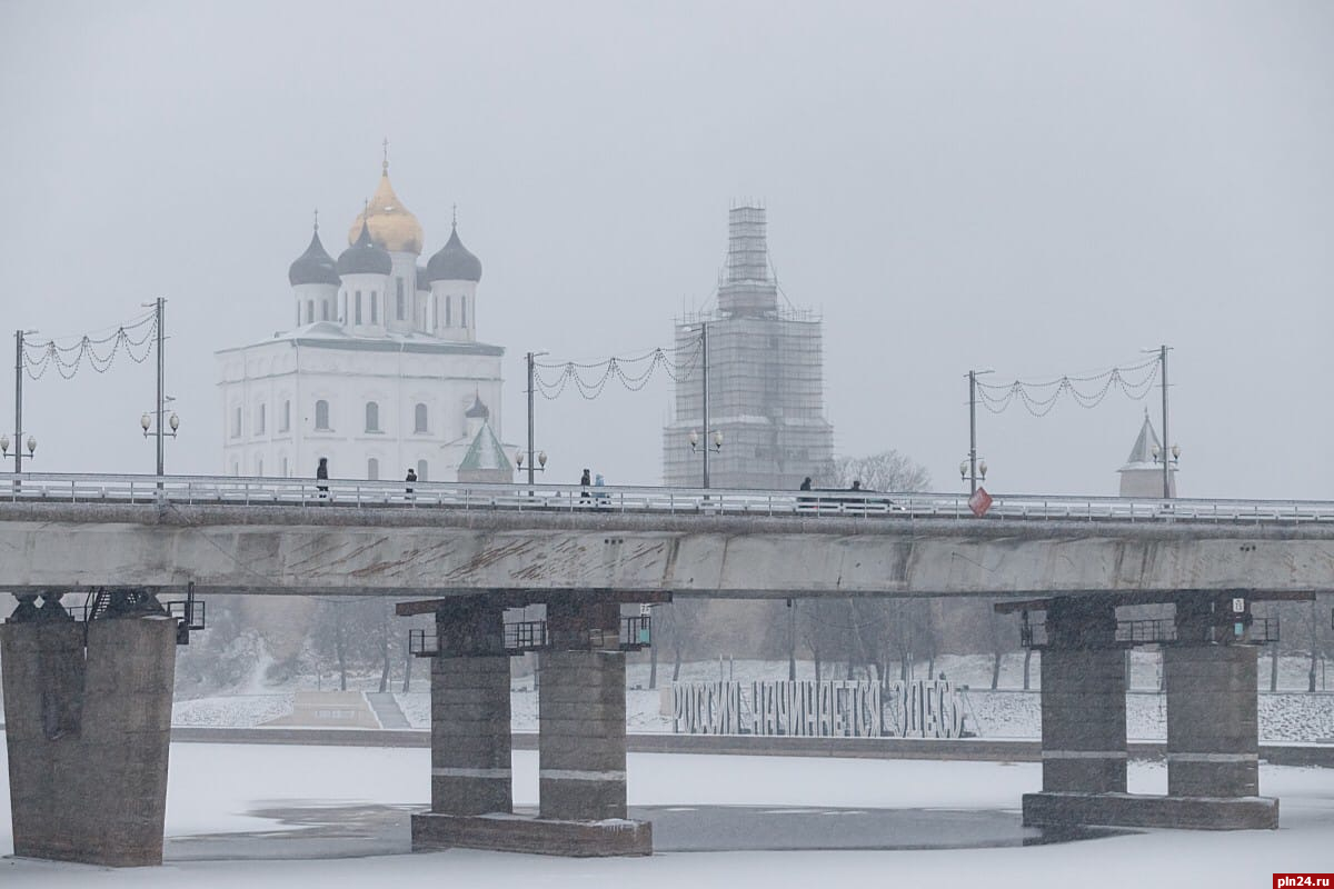 Мост ольгинский псков фото