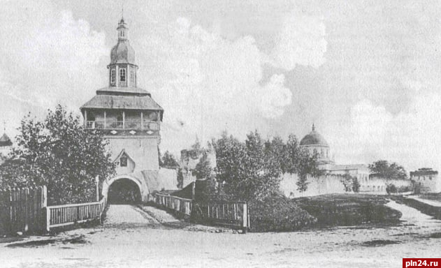 В архиве рассказали о визите Николая II в Псково-Печерский монастырь