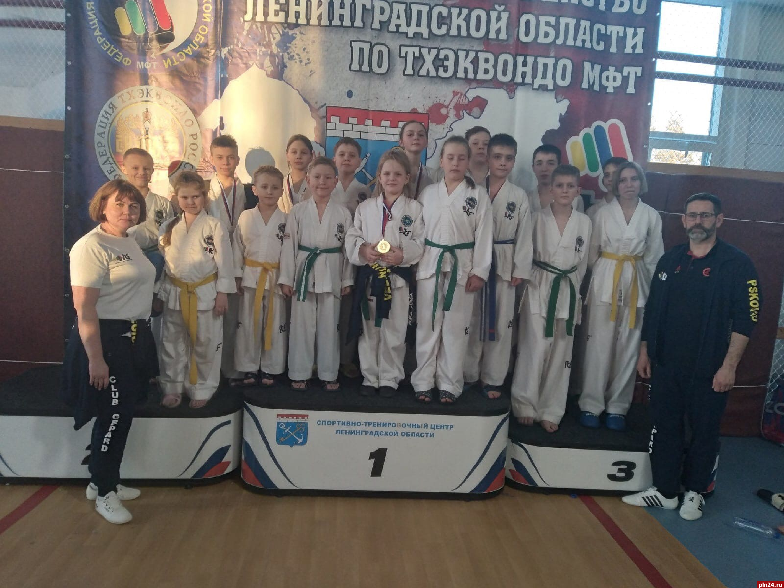 Псковские тхэквондисты завоевали медали на соревнованиях в Ленобласти