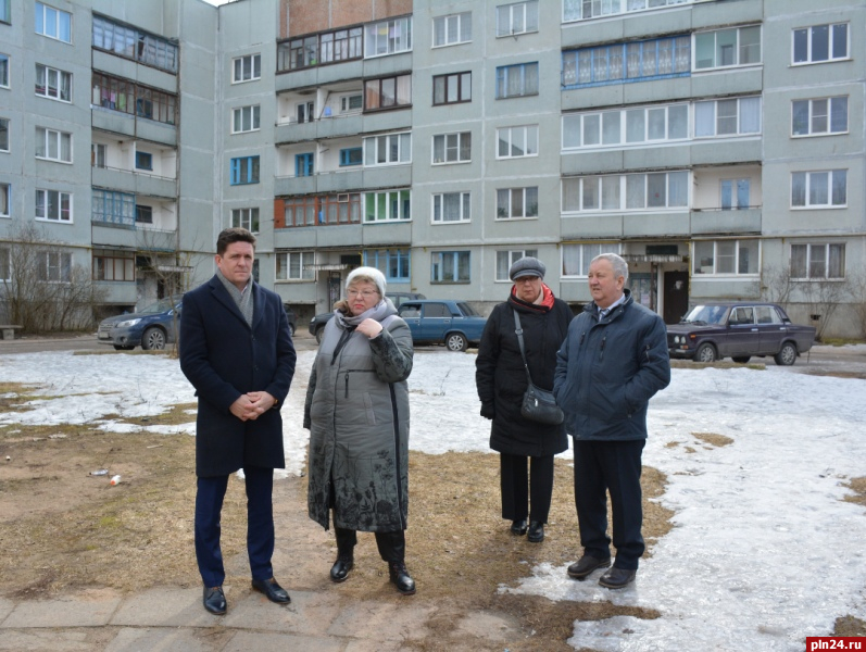 Общественную территорию планируют благоустроить в псковской деревне Соловьи