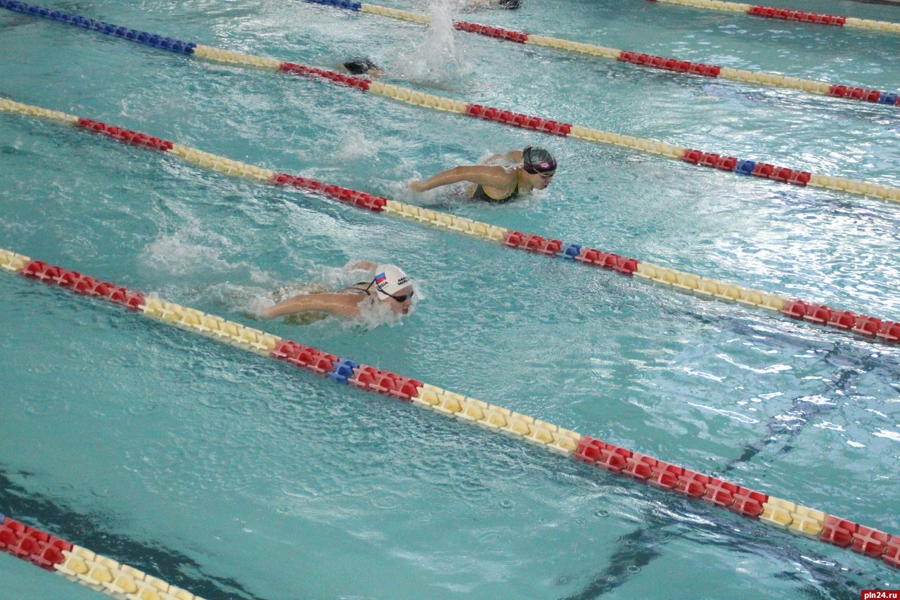 На чемпионате Пскова по плаванию установили рекорд области на дистанции 50 м брассом
