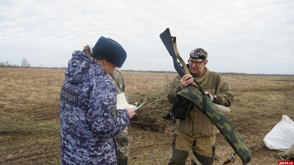 Операция по выявлению нетрезвых охотников прошла в Псковской области
