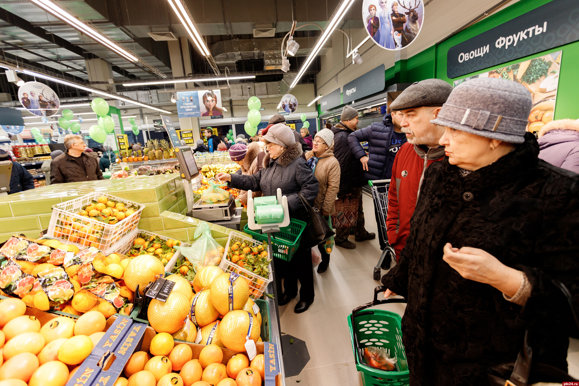 Текущая годовая инфляция в Псковской области составила 15,89%