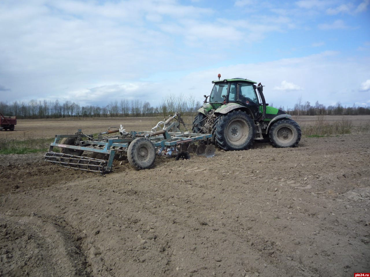 Сельхозпредприятия Псковского района приступили к весенне-полевым работам