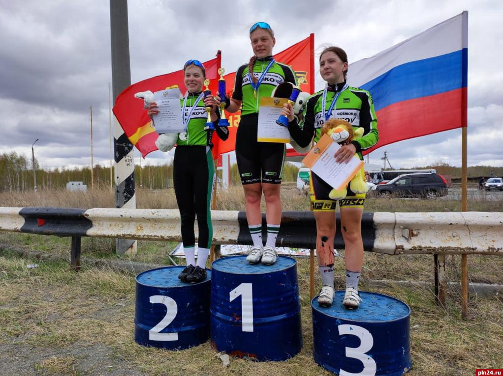 Псковички заняли призовые места в первенстве России по велоспорту