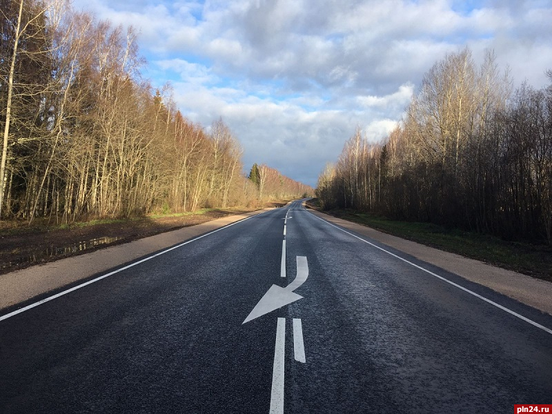 Дороги до социально значимых мест Псковской области отремонтируют по нацпроекту