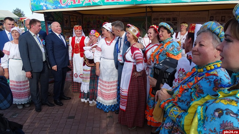 Делегация Себежского района участвует в «Славянском базаре - 2022» в Витебске
