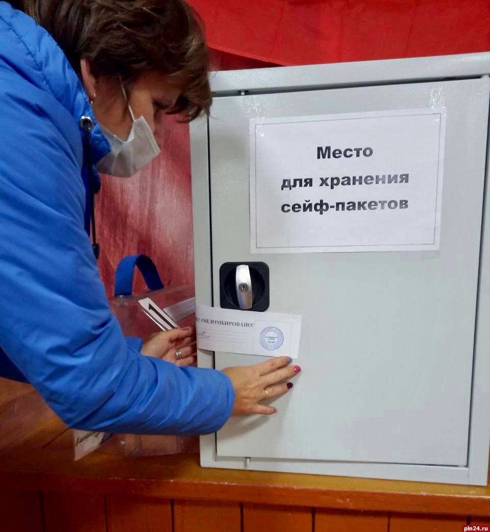 Почти 40 тысяч избирателей проголосовали в первый день выборов в Псковской области