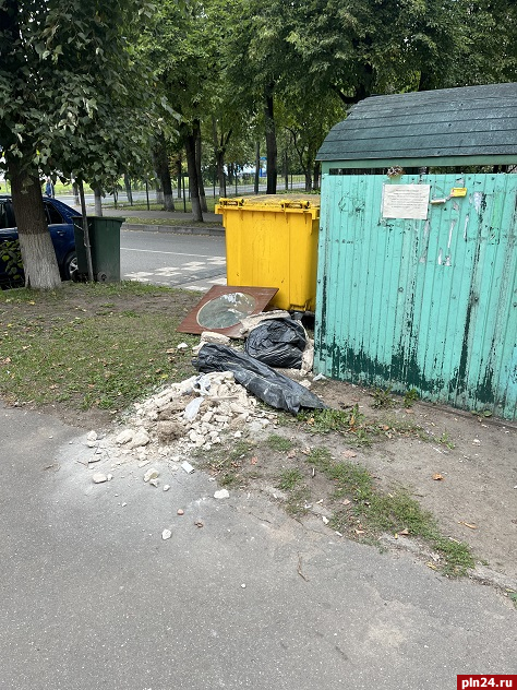 Интерактив: Строительный мусор на Запсковье