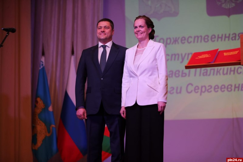 Ольга Потапова вступила в должность главы Палкинского района