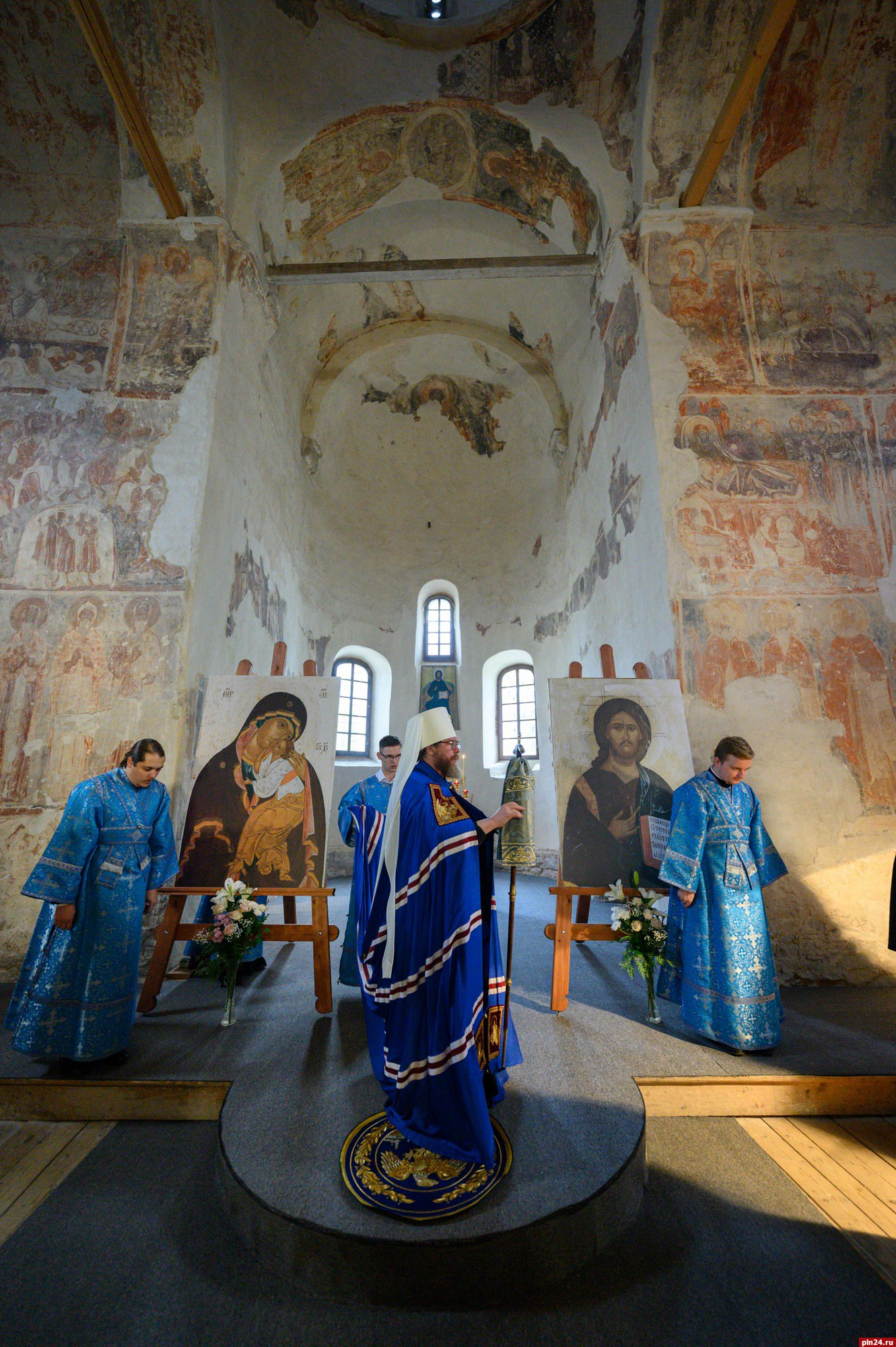 Литургия в Снетогорском монастыре прошла в праздник Рождества Пресвятой Богородицы. ФОТО