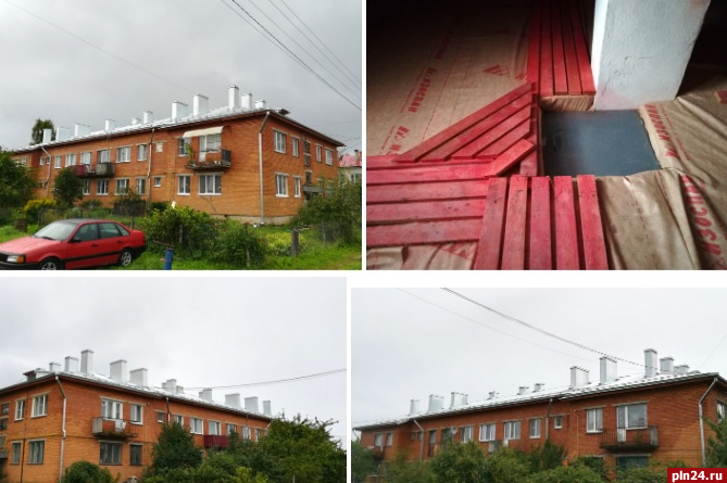 Работы по капремонту крыши многоквартирного дома приняли в Палкино