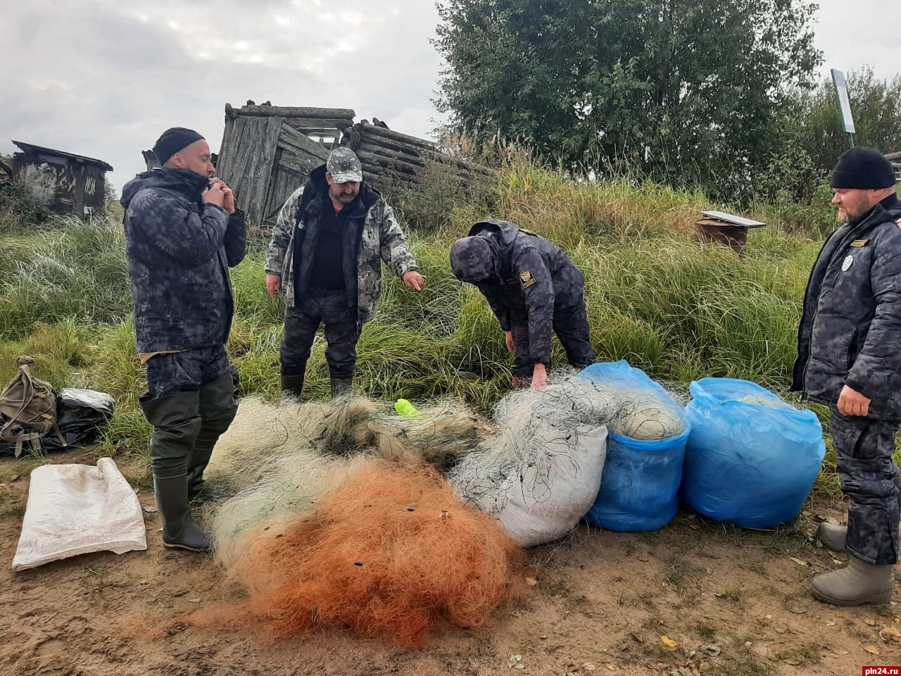 В озере Полистовского заповедника обнаружили 30 лесковых сетей