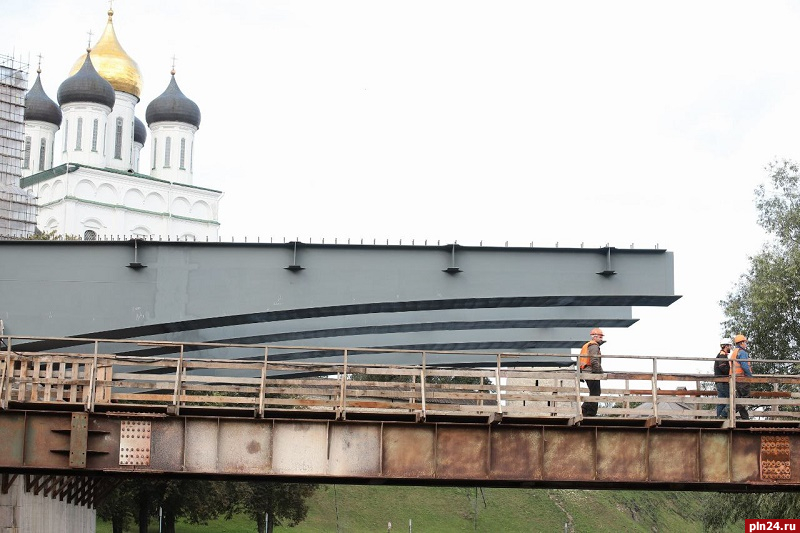 Движение по Троицкому мосту в Пскове могут открыть досрочно