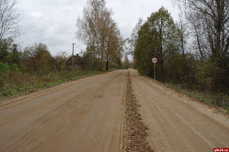 На изготовление проекта асфальтированной дороги между Гдовом и Чернево отвели 20 месяцев
