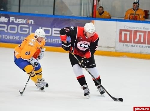 Матчи чемпионата области по хоккею пройдут в Пскове
