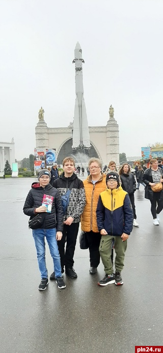 Псковский педагог с воспитанниками посетила московский Музей шахмат
