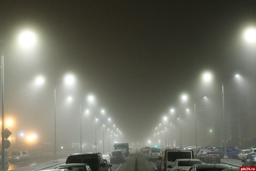 Плотный туман накроет Псковскую область 3 ноября