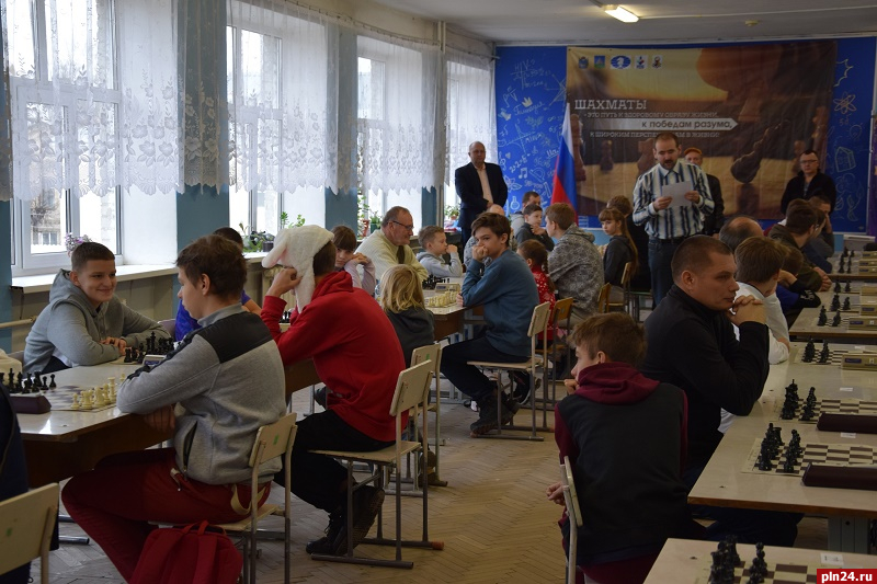 Чемпионат Псковской области по быстрым шахматам прошёл в Опочке