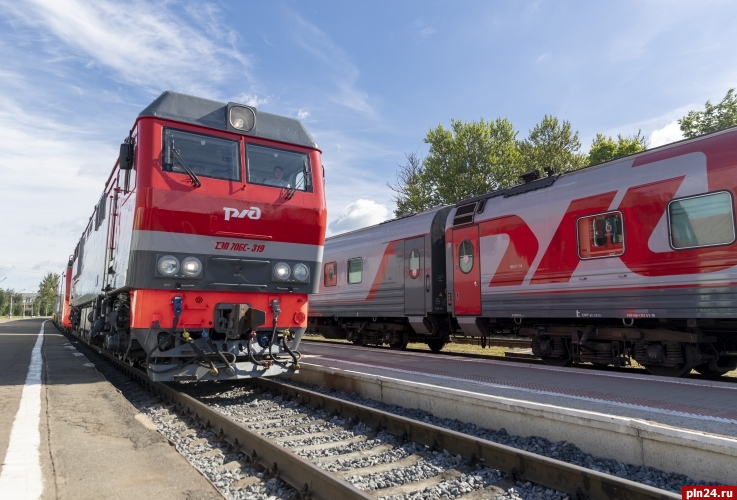 Погрузка на железной дороге в Псковской области выросла почти на 15%