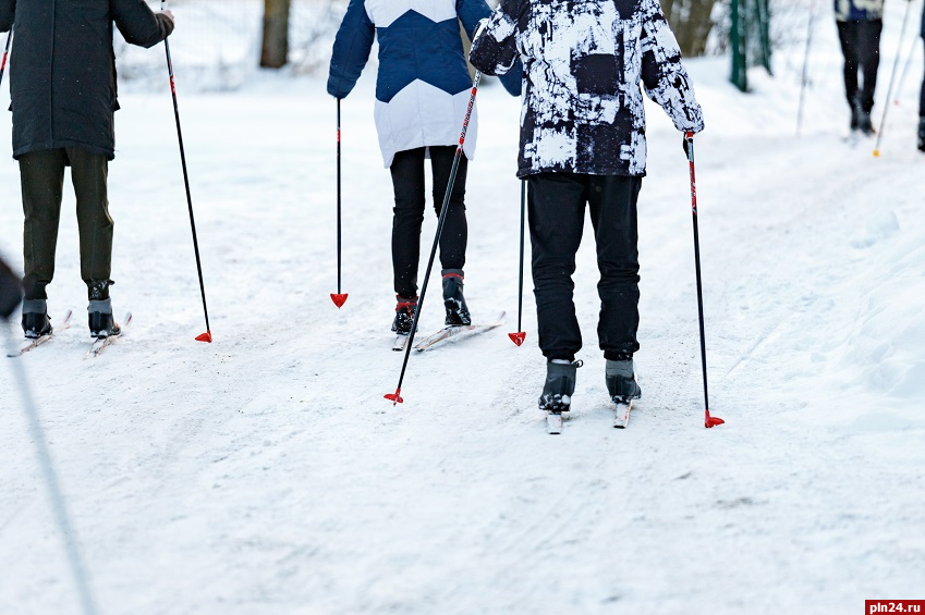 Псковичей приглашают на первый лыжный старт на Соколихе
