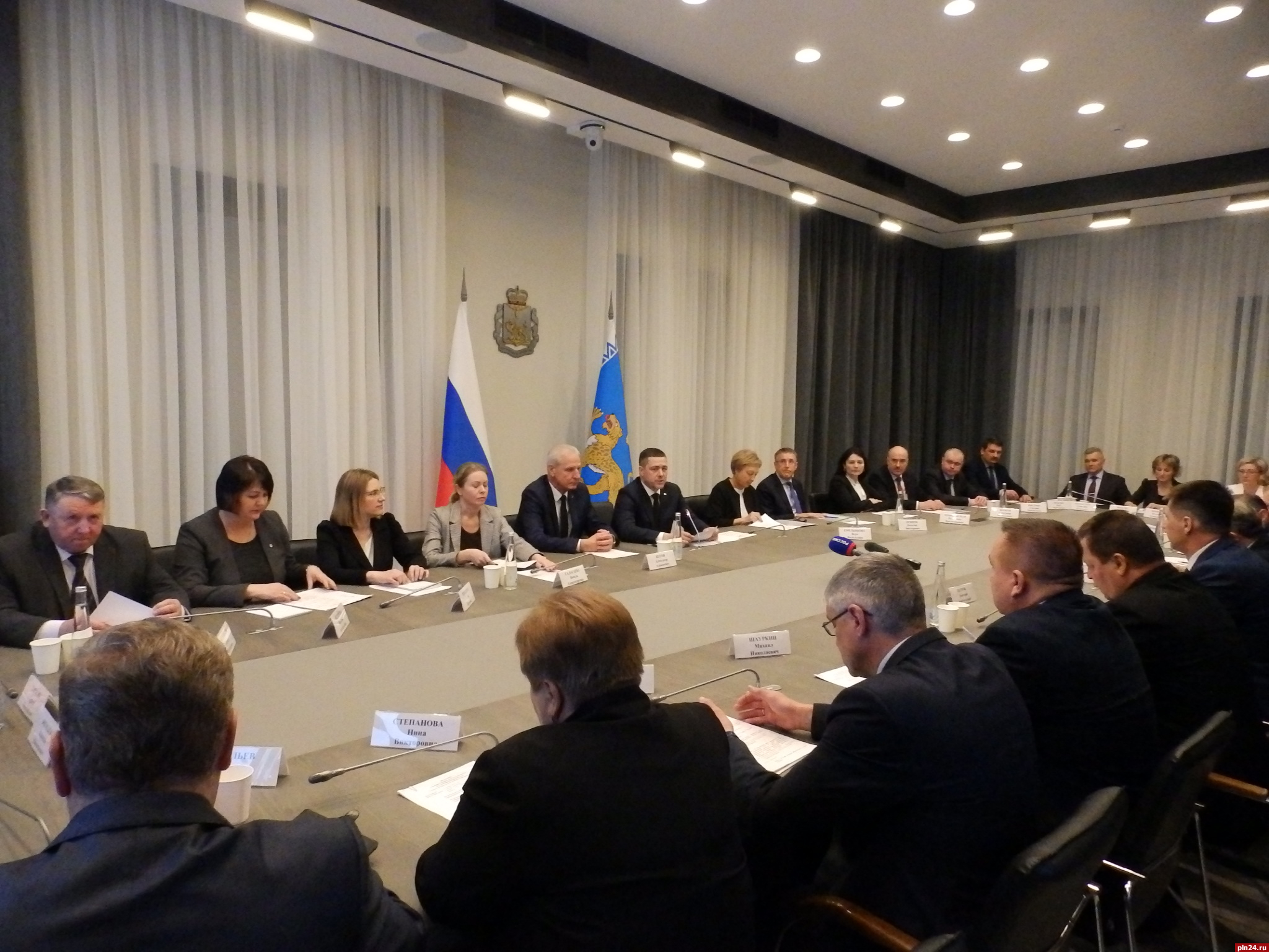 Псковский губернатор назвал районы-лидеры по исполнению нацпроектов