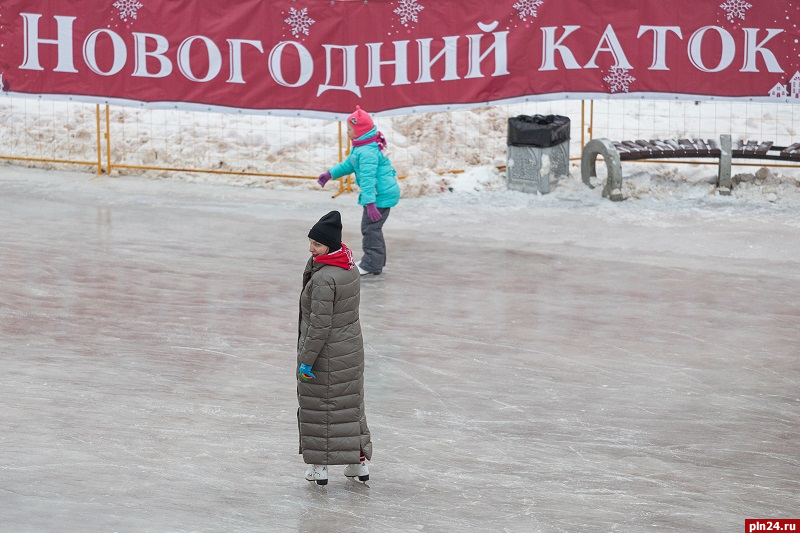 Ледовые катки в Пскове: есть и бесплатные