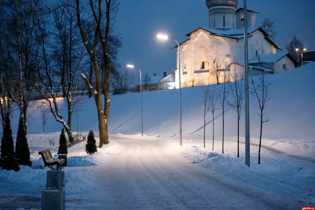 Мокрый снег и дождь ожидаются в Псковской области 19 декабря