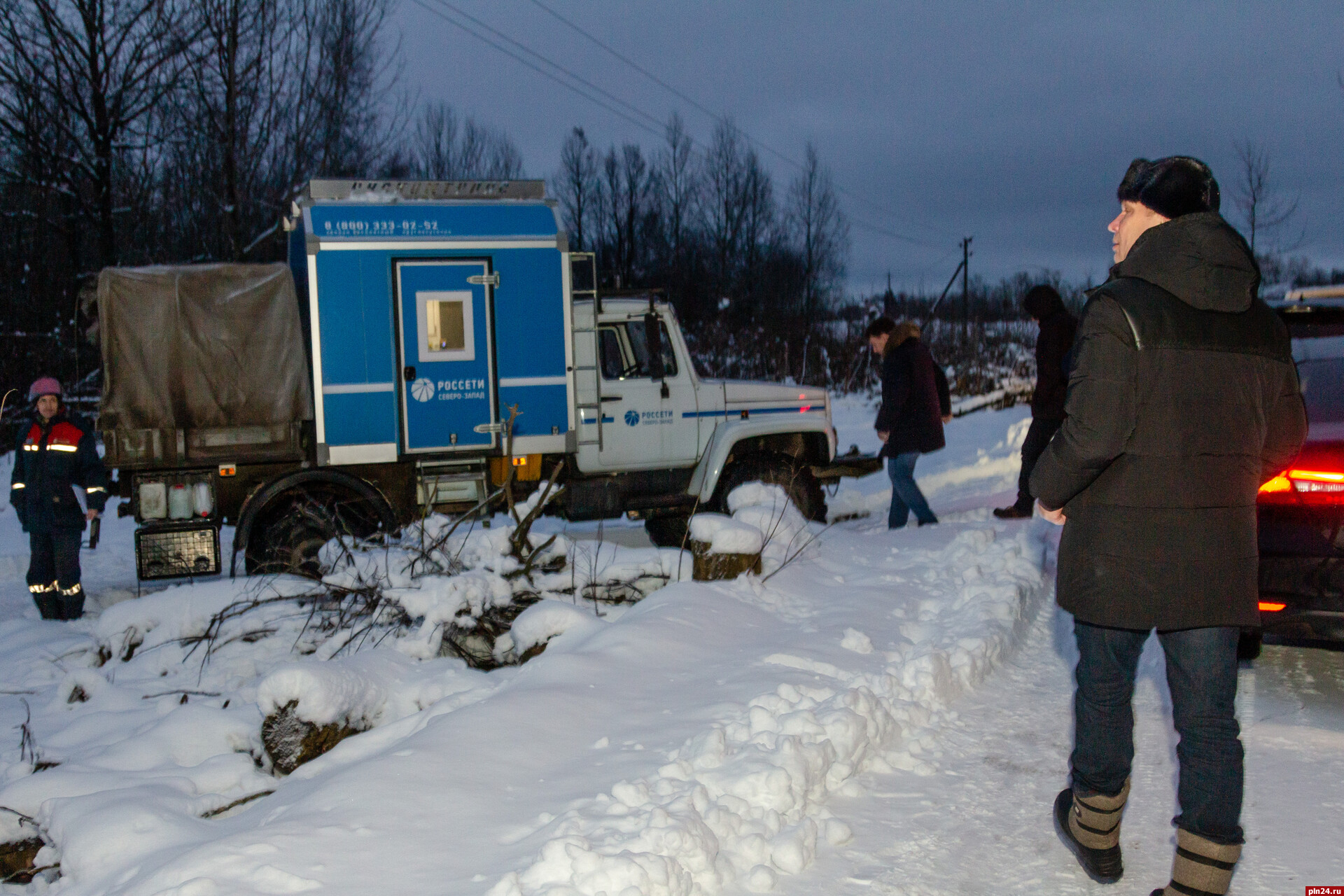 Псковские энергетики перешли в режим повышенной готовности из-за циклона «Франциска»