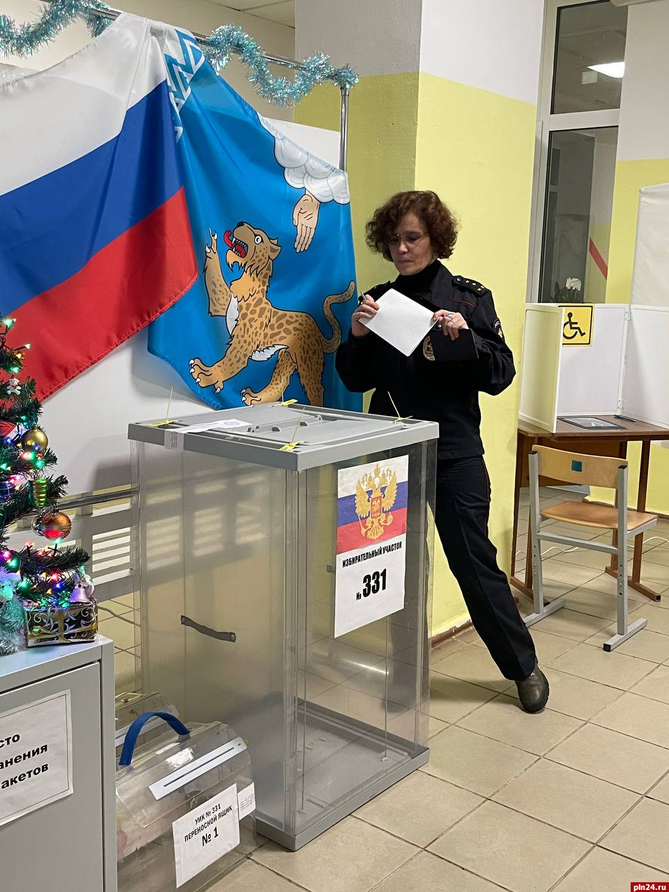 Явка на выборах главы Пушкиногорского района приближается к 25%