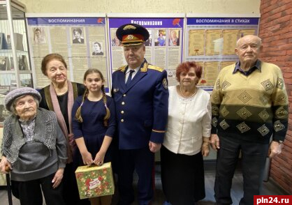 Петр Крупеня встретился с детьми войны в преддверии Нового года