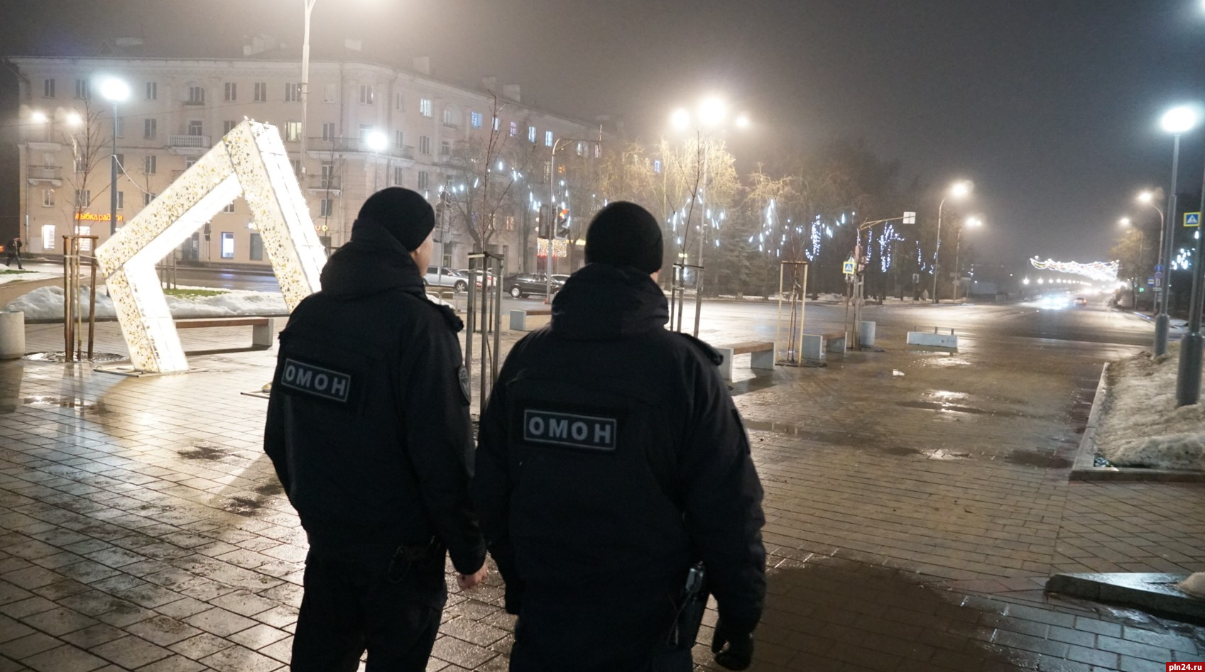 В Псковской области не допустили происшествий в новогоднюю ночь