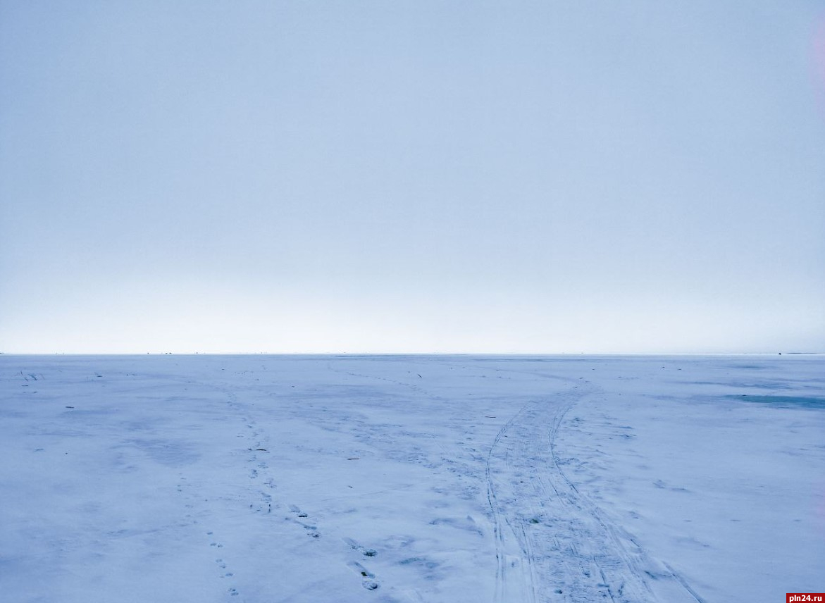 Запрет выхода на лёд Чудского озера отменили в Гдовском районе