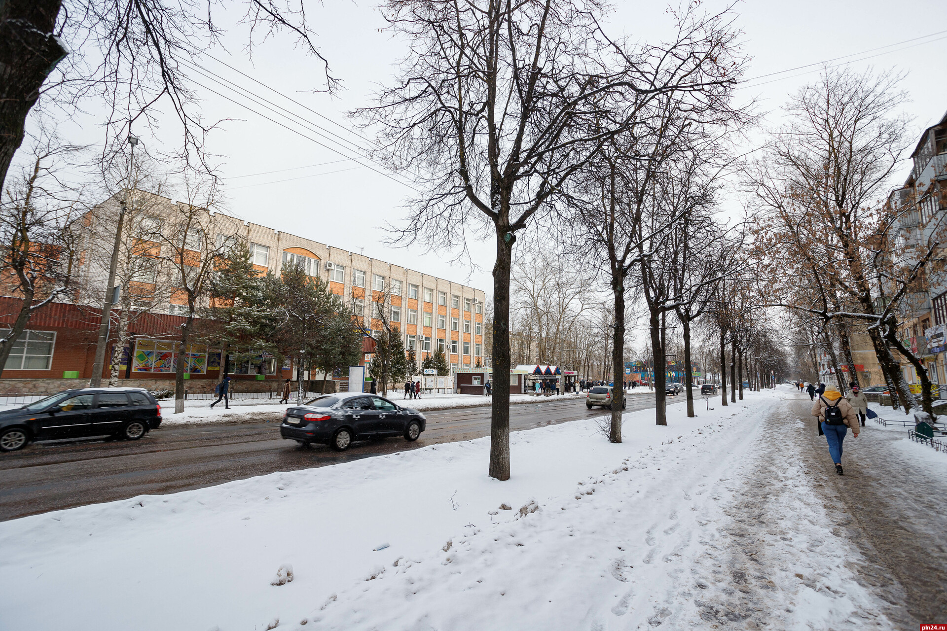 «Слабую» зимнюю погоду прогнозируют синоптики в Псковской области на этой неделе