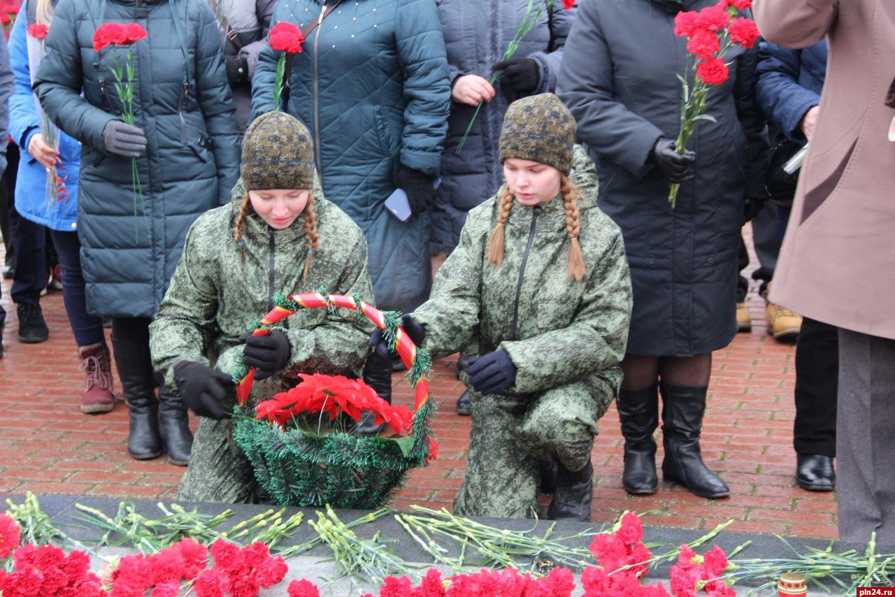 79-ю годовщину освобождения от немецко-фашистских захватчиков отмечают в Новосокольническом районе