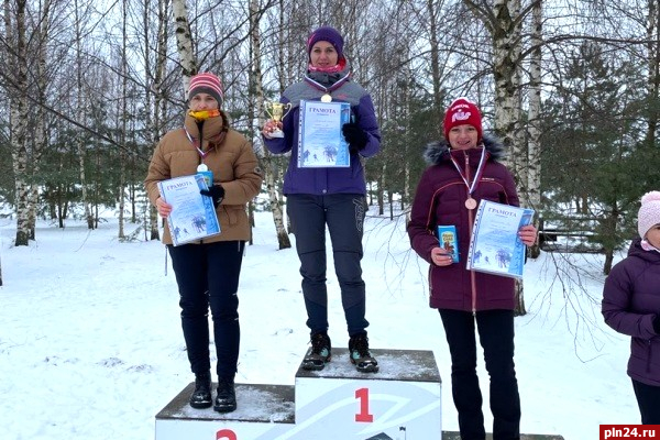 Сотрудник островской колонии победила на Кубке области по лыжным гонкам