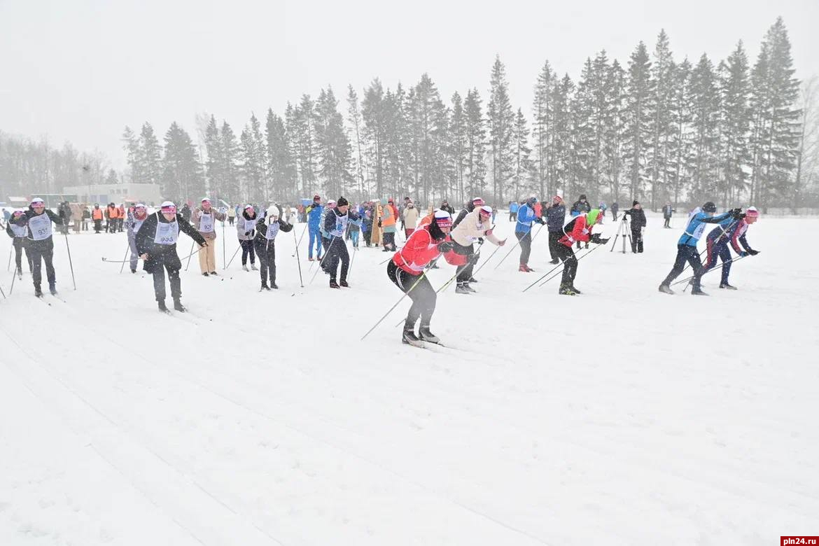 Твердо стоят на ногах: кто из псковских ВИПов любит прокатиться на лыжах