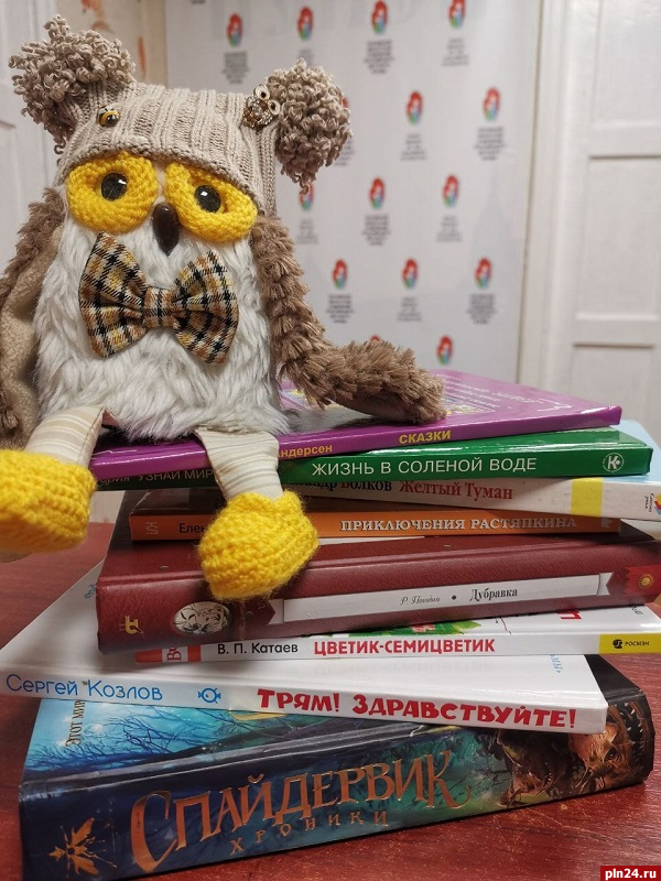 Псковичам предлагают пожертвовать детские и подростковые книги для воспитанников интернатов области