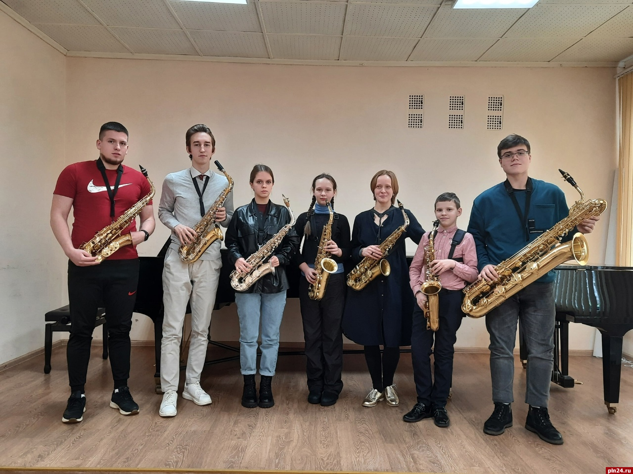 Известная саксофонистка дала советы молодым музыкантам в Пскове