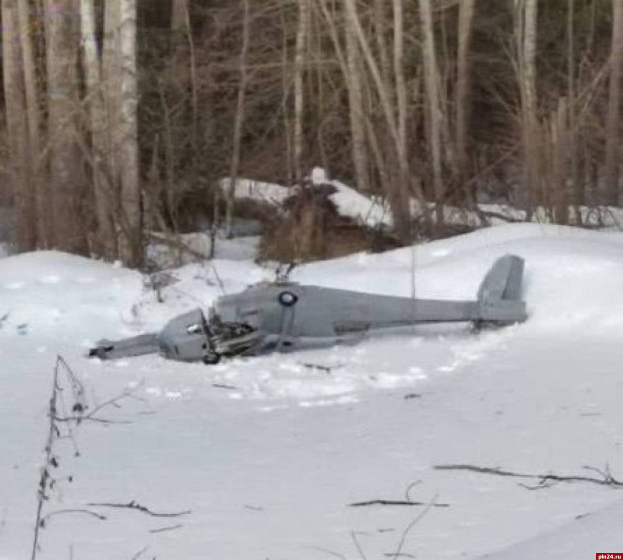 Летевший в гражданский объект беспилотник упал в Подмосковье