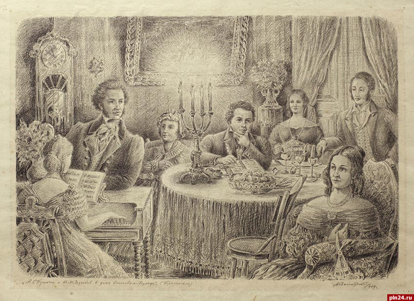 Шкатулку, подаренную «на чёрный день» поэту Языкову, экспонирует Пушкинский заповедник