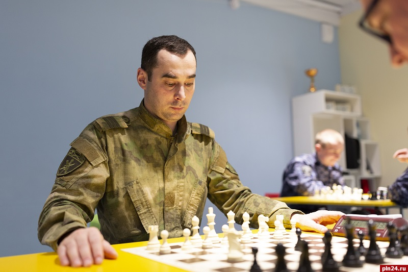 Итоги турнира по шахматам среди росгвардейцев подвели в Пскове