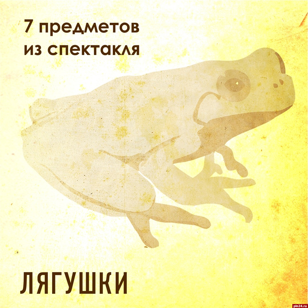 Псковский театр драмы рассказал о семи предметах из спектакля «Лягушки»
