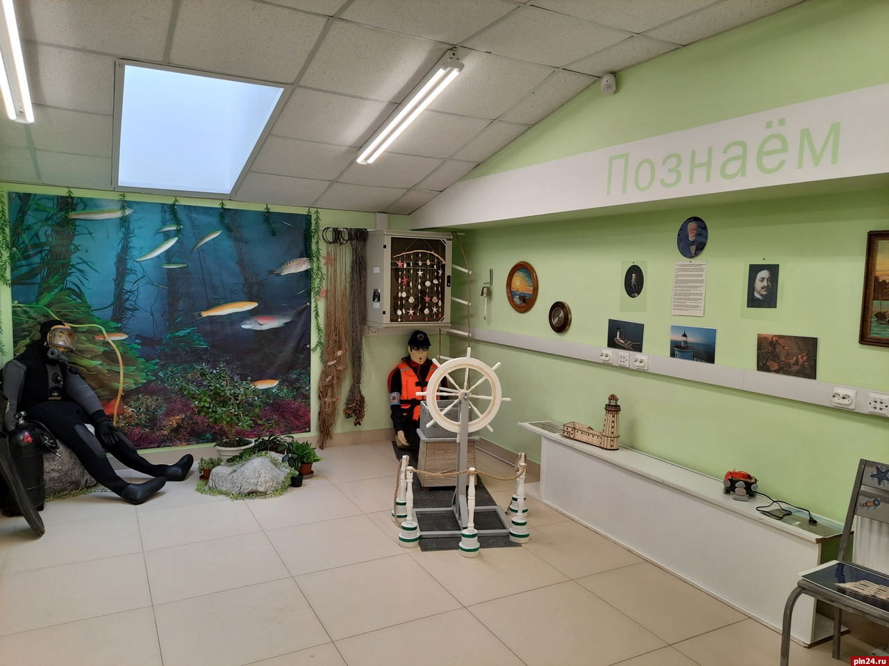 Музей спасательного дела на воде открыли в Пскове
