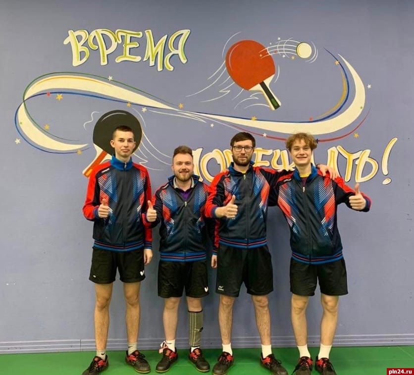 Теннисисты псковского клуба Nordman заняли первое место на чемпионате Санкт-Петербурга